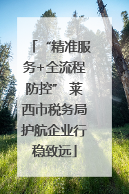 “精准服务+全流程防控” 莱西市税务局护航企业行稳致远