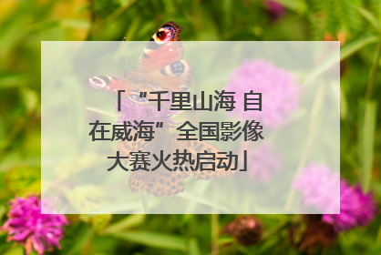 “千里山海 自在威海”全国影像大赛火热启动
