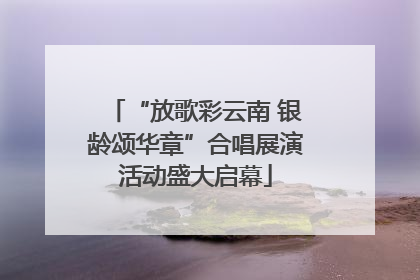 “放歌彩云南 银龄颂华章”合唱展演活动盛大启幕