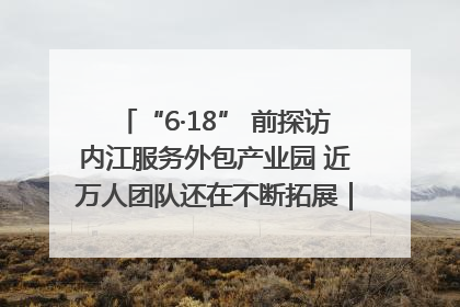 “6·18” 前探访内江服务外包产业园 近万人团队还在不断拓展｜内江东兴“红”在哪⑤