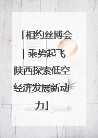 相约丝博会｜乘势起飞 陕西探索低空经济发展新动力