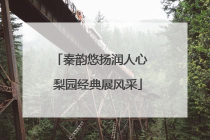 秦韵悠扬润人心 梨园经典展风采