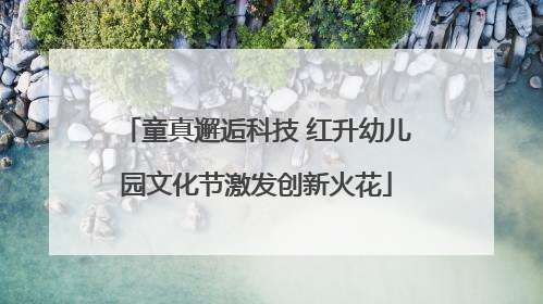 童真邂逅科技 红升幼儿园文化节激发创新火花