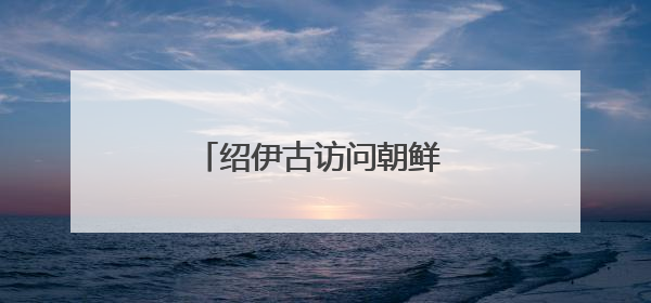 绍伊古访问朝鲜 将与金正恩会面
