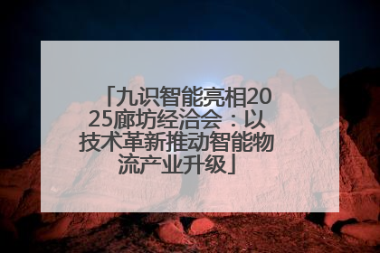 九识智能亮相2025廊坊经洽会：以技术革新推动智能物流产业升级