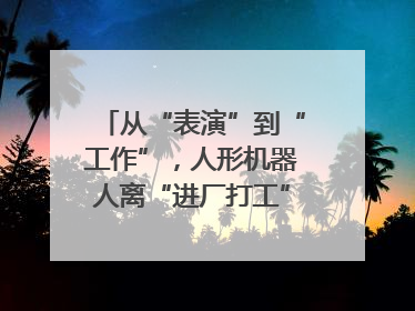 从“表演”到“工作”，人形机器人离“进厂打工”还有多久？｜机器人商业新纪元
