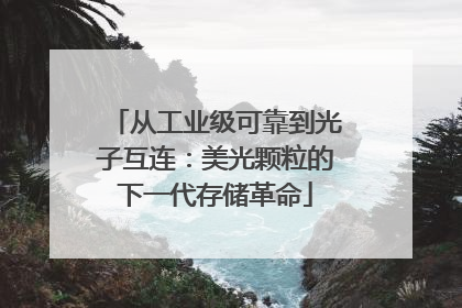 从工业级可靠到光子互连：美光颗粒的下一代存储革命