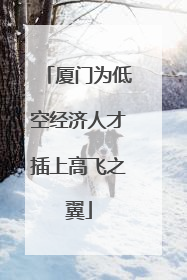 厦门为低空经济人才插上高飞之翼