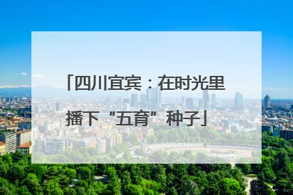 四川宜宾：在时光里播下“五育”种子