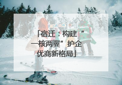 宿迁：构建“一核两翼”护企优商新格局