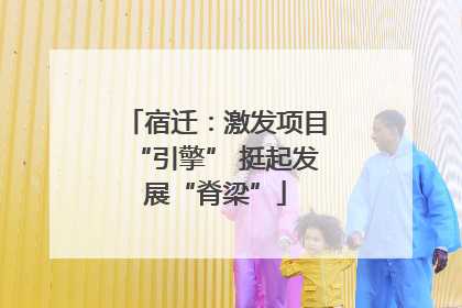 宿迁：激发项目“引擎” 挺起发展“脊梁”