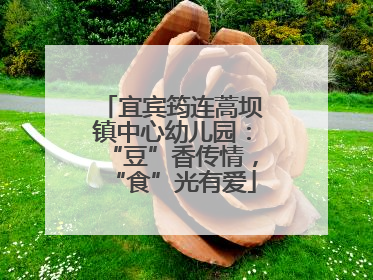 宜宾筠连蒿坝镇中心幼儿园：“豆”香传情，“食”光有爱