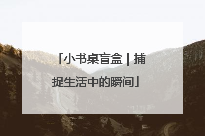 小书桌盲盒｜捕捉生活中的瞬间