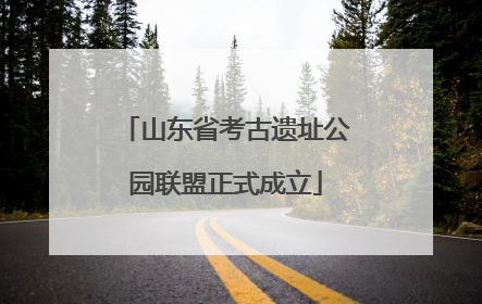 山东省考古遗址公园联盟正式成立