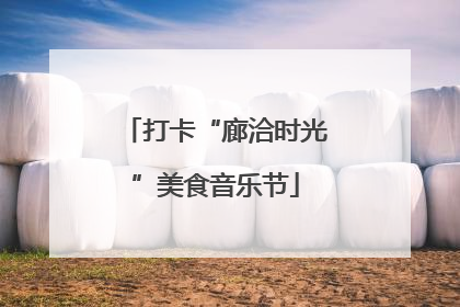 打卡“廊洽时光”美食音乐节