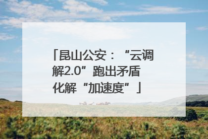 昆山公安：“云调解2.0”跑出矛盾化解“加速度”