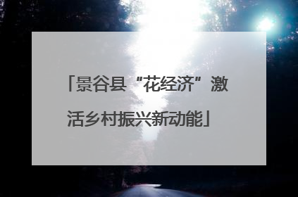 景谷县“花经济”激活乡村振兴新动能