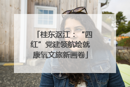 桂东沤江：“四红”党建领航绘就康氧文旅新画卷