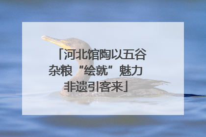 河北馆陶以五谷杂粮“绘就”魅力非遗引客来