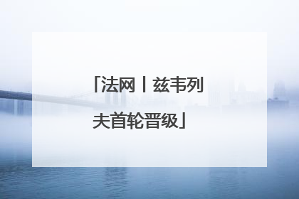 法网丨兹韦列夫首轮晋级