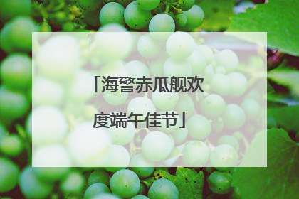 海警赤瓜舰欢度端午佳节