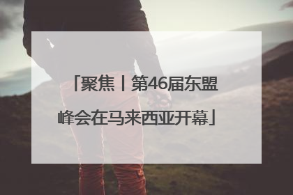 聚焦丨第46届东盟峰会在马来西亚开幕
