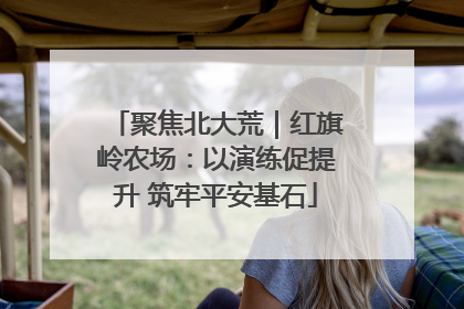 聚焦北大荒｜红旗岭农场：以演练促提升 筑牢平安基石