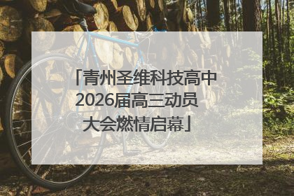 青州圣维科技高中2026届高三动员大会燃情启幕