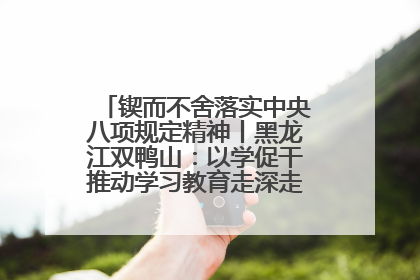 锲而不舍落实中央八项规定精神丨黑龙江双鸭山：以学促干推动学习教育走深走实 从小事入手写好“民生答卷”