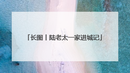 长图丨陆老太一家进城记