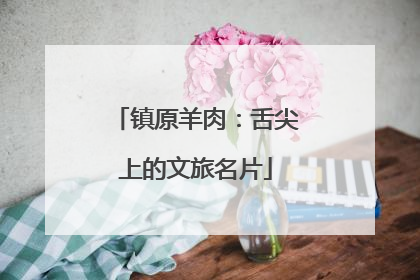 镇原羊肉：舌尖上的文旅名片