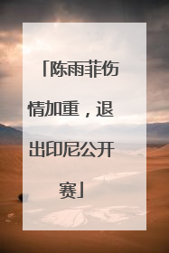 陈雨菲伤情加重，退出印尼公开赛