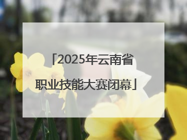 2025年云南省职业技能大赛闭幕