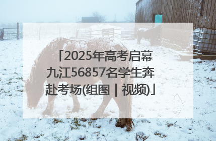 2025年高考启幕 九江56857名学生奔赴考场(组图｜视频)