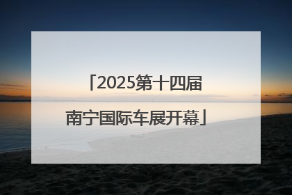 2025第十四届南宁国际车展开幕